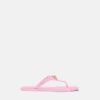 Alia flade sandaler i gummi