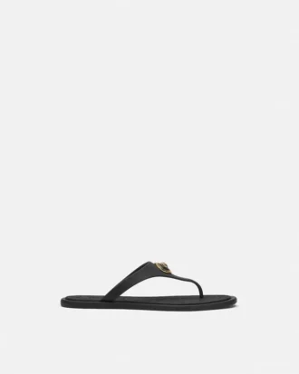Alia flade sandaler i gummi