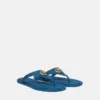 Alia flade sandaler i gummi