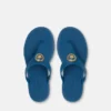 Alia flade sandaler i gummi