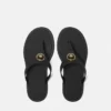 Alia flade sandaler i gummi