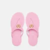 Alia flade sandaler i gummi