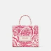 Athena lille raffia-taske