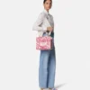 Athena lille raffia-taske