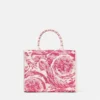 Athena lille raffia-taske