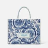 Athena stor raffia-taske