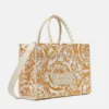 Athena stor raffia-taske