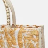 Athena stor raffia-taske