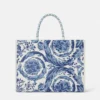 Athena stor raffia-taske