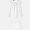 Baby Devoré bomulds-poplin kjolesæt