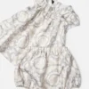 Baby-kjolesæt i silketwill med print