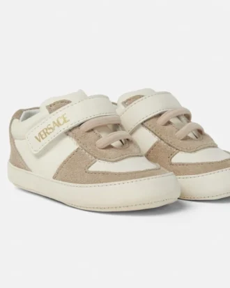 Baby lædersneakers