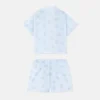 Baby-sæt i bomulds-poplin med print