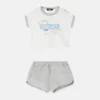 Baby-sæt i bomuldsjersey med print Baby-sæt i bomuldsjersey med print