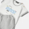 Baby-sæt i bomuldsjersey med print Baby-sæt i bomuldsjersey med print