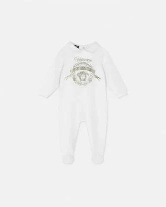 Baby-sovepose i bomuldsjersey med print