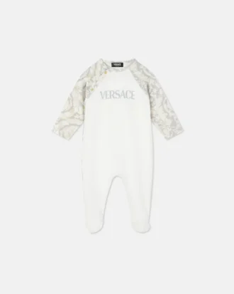 Baby-sovepose i bomuldsjersey med print