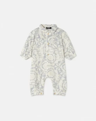 Baby-sovepose i bomuldsjersey med print