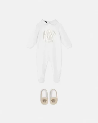 Baby-sovepose i bomuldsjersey med print