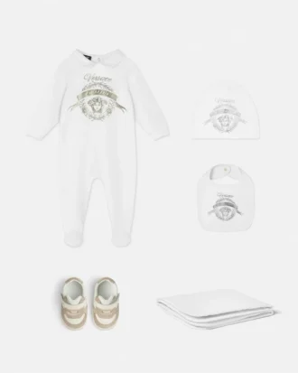 Baby-sovepose i bomuldsjersey med print