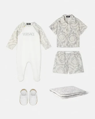 Baby-sovepose i bomuldsjersey med print