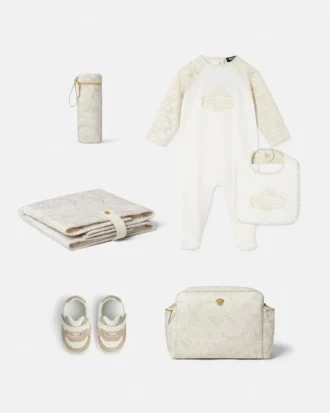 Baby-sovepose i bomuldsjersey med print