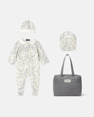 Baby-sovepose i bomuldsjersey med print