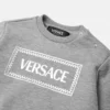 Baby-sweatshirt i bomuldsjersey med print