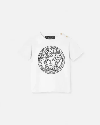 Baby-T-shirt i bomuldsjersey med print
