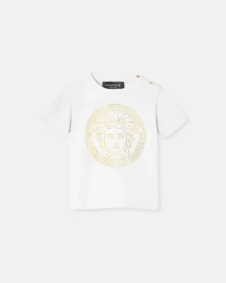 Baby-T-shirt i bomuldsjersey med print