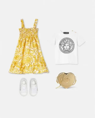 Baby-T-shirt i bomuldsjersey med print