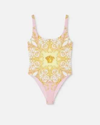 Badedragt i ét stykke med print