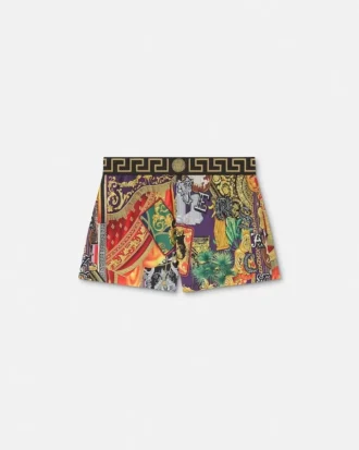 Badeshorts med print