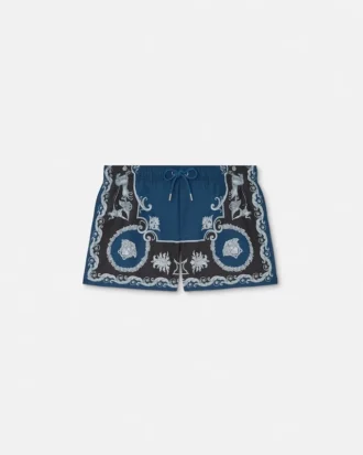 Badeshorts med print