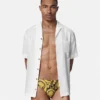 Badeshorts med print