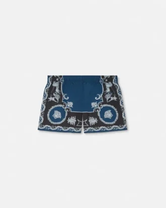 Badeshorts med print