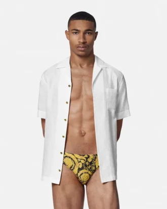 Badeshorts med print
