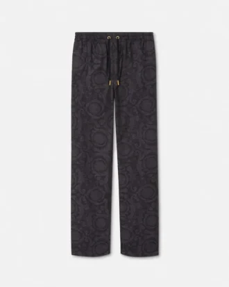 Barocco Chambray Jacquard-bukser