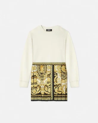 Barocco Foulard Kids Sweatshirt-kjole