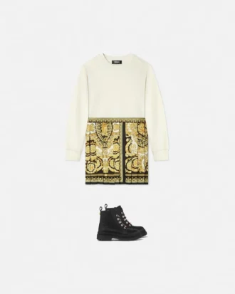 Barocco Foulard Kids Sweatshirt-kjole