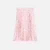 Barocco Foulard plisseret midi-nederdel til børn
