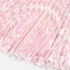 Barocco Foulard plisseret midi-nederdel til børn
