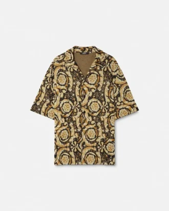 Barocco Jacquard Jersey-skjorte
