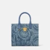 Barocco La Medusa Denim lille totebag
