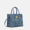 Barocco La Medusa Denim lille totebag