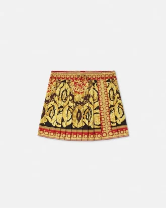 Barocco plisseret miniskirt