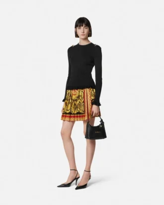 Barocco plisseret miniskirt