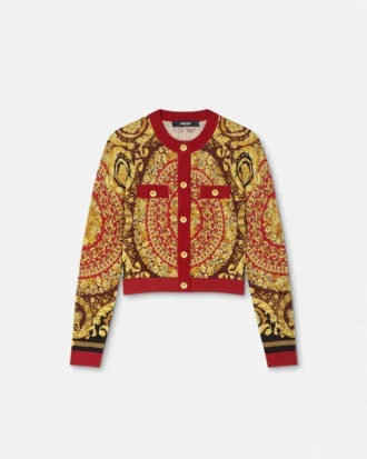 Barocco Silk strikket cardigan