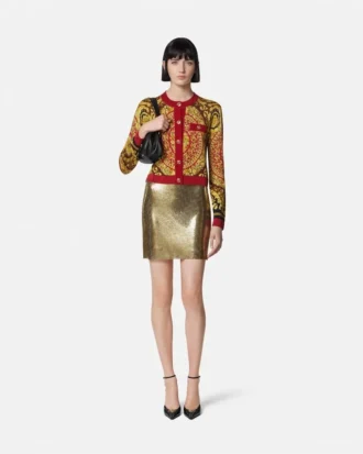 Barocco Silk strikket cardigan