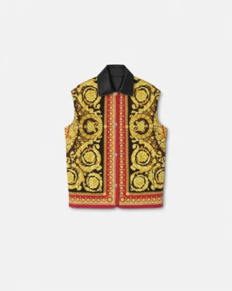 Barocco Silk vendbar quiltet vest